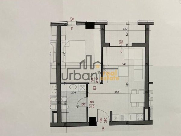 Shitet, Apartament 1+1, Casa Bosco Residence, Tiranë - 99.700€ | 66.45m²
