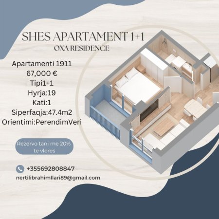 Shes apartament 1+1