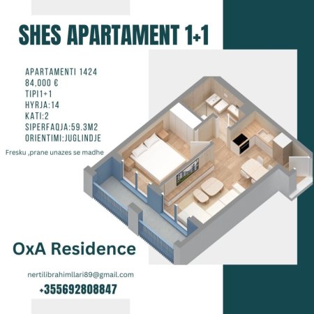 Shes apartament 1+1