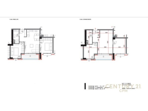 Apartament 2+1 për shitje, në rrugën "Myslym Shyri"