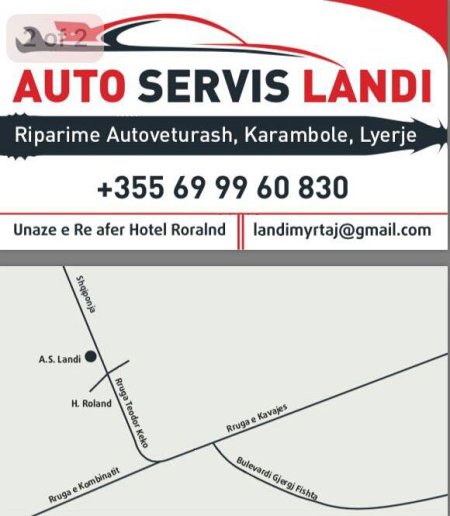 Tirane, - Auto Servis Landi Ofron sherbime te ndryshme