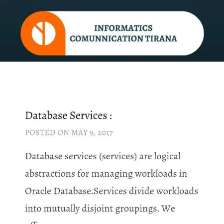 Tirane, ofroj Sherbime Informatike si Servera, Web Design, Sherbime Rrjeti, Voip