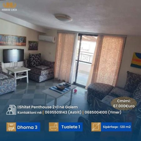 Golem, shes apartament Kati 5, 120 m² 67.000 Euro (Golem)