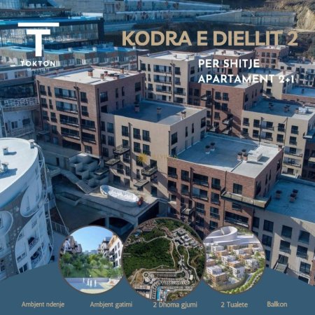 Apartament 2+1+2, në Shitje Kodra e Diellit 2, Tiranë