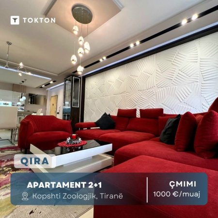 Jepet apartment 2+1 me Qira , Kopshti Zologjik