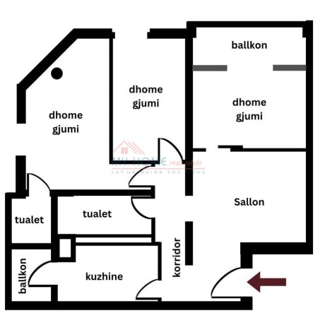 Apartament 3+1+2 ne shitje ne Rrugen Dritan Hoxha ne Tirane