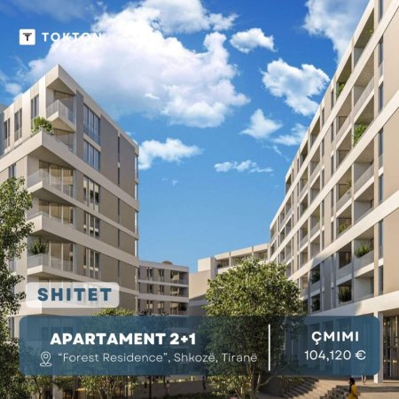 Shitet, Apartament 2+1, Forest + Residence