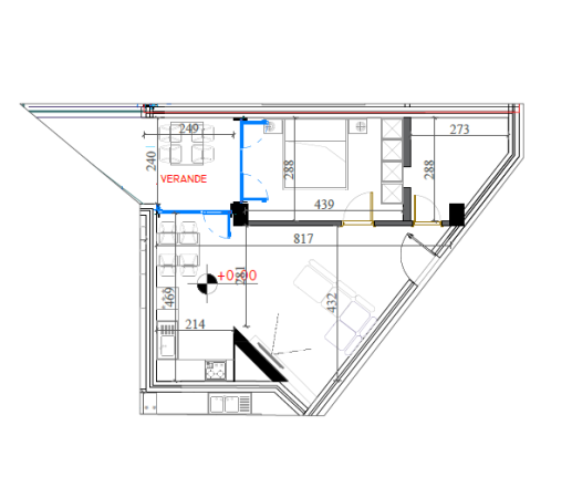 Apartament 1+1 - Kodra e Diellit 2