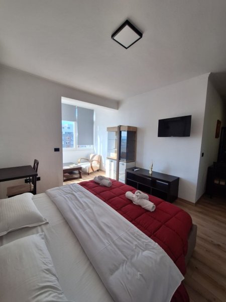 Tirane, jepet me qera garsonier Kati 7, 55 m² 450 Euro (Rr Muhamet Gjollesha)