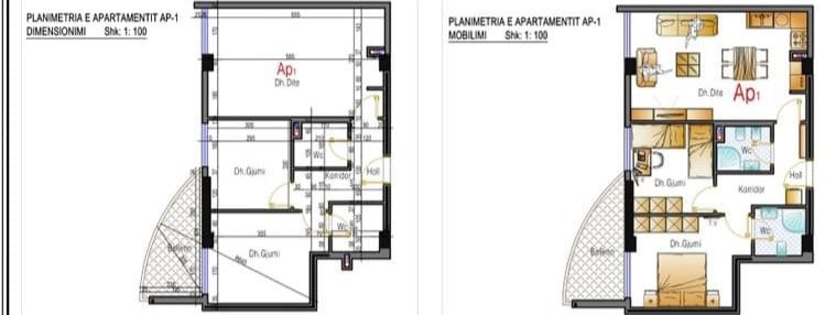 Shitet Apartament 2+1 ne Fresk📍Tek Rruga e Dajtit