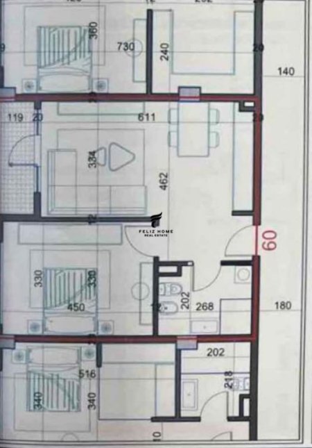 SHITET APARTAMENT,KAMEZ,46.700 EURO.