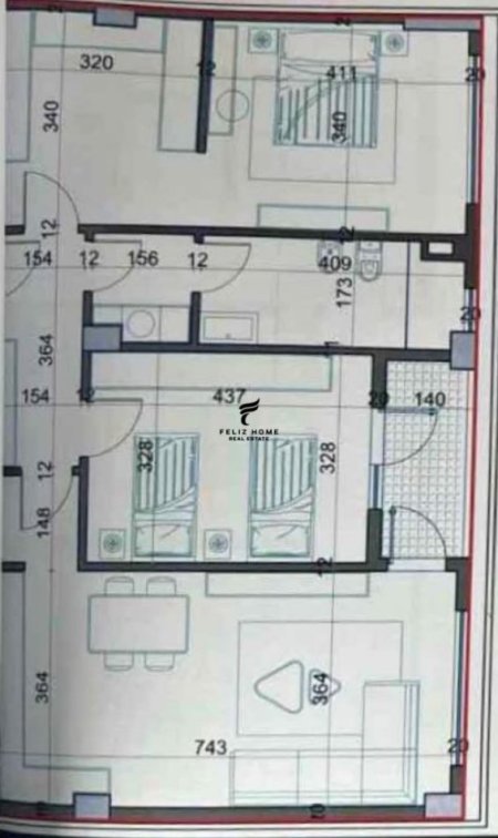 SHITET APARTAMENT,KAMEZ,86.550 EURO.