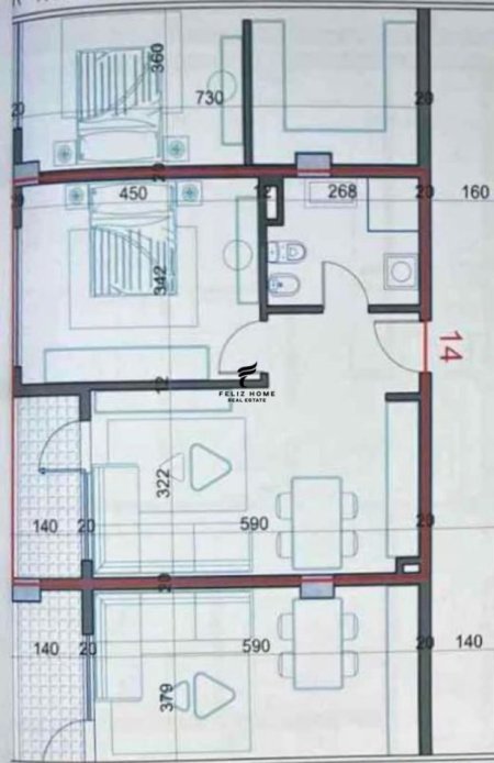 SHITET APARTAMENT,KAMEZ,46.700 EURO.