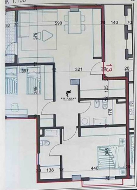 SHITET APARTAMENT,KAMEZ,80.200 EURO.