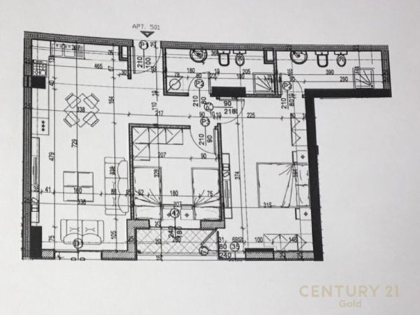 SHITET APARTAMENT 2+1 TEK REZIDENCA MIRABELLA !