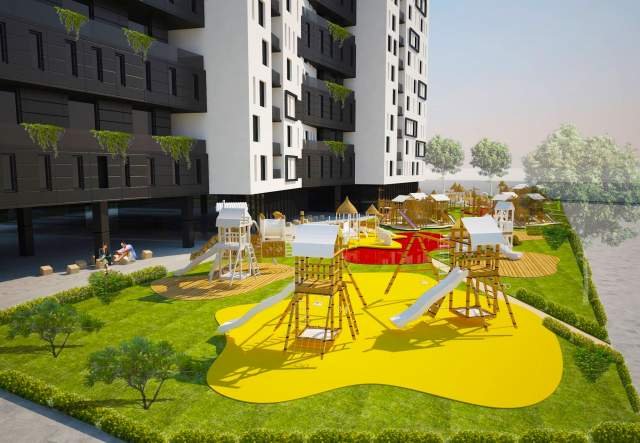 Tirane, shes apartament 1+1+BLK Kati 4, 714 m² 68.000  (Ish-Fusha e Aviacionit)