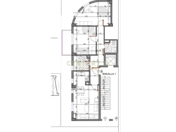 Rrg.JORDAN MISJA, JEPET ME QIRA APARTAMENT PER ZYRA , 600euro
