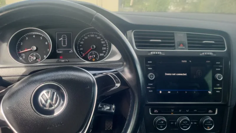 Shes volkswagen golf vII . Viti 2018