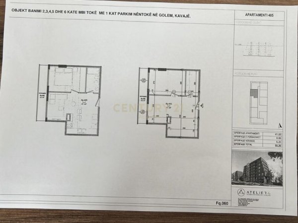 SHITET APARTAMENT 1+1 NE GOLEM NDERTIM I RI, 200 M LARG NGA DETI!