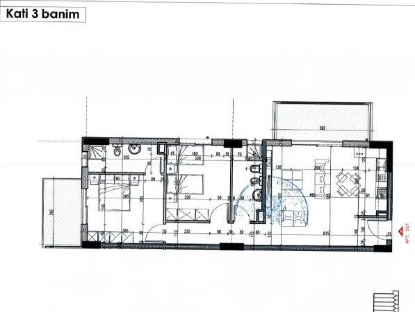 Shitet, Apartament 2+1+2, kompleksi Mirabella OPP39770