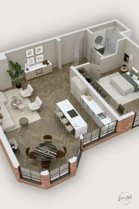 Shitet, Apartament 1+1, Rruga e Barrikadave, Tiranë.