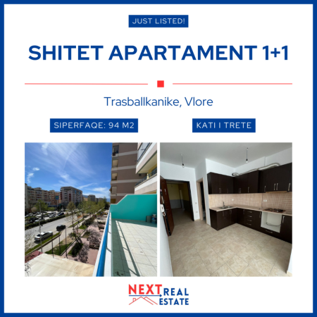 SHITET APARTAMENT 1+1 NE VLORE