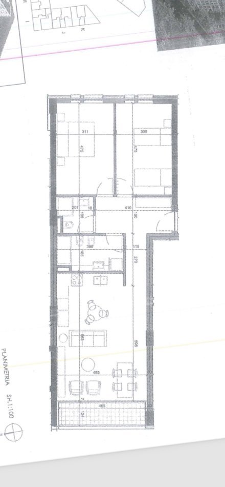 1000€/m2 SHITET APARTAMENT 2+1+2 TE RROTULLIMI I SHKOZES!