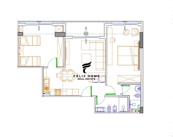 SHITET APARTAMENT,LIBURNA REZIDENCE,GOLEM,128.592 EURO.