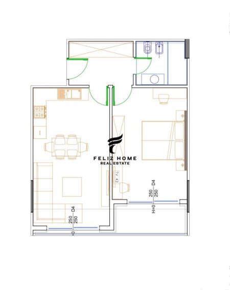 SHITET APARTAMENT,LIBURNA REZIDENCE,GOLEM,95.040 EURO.