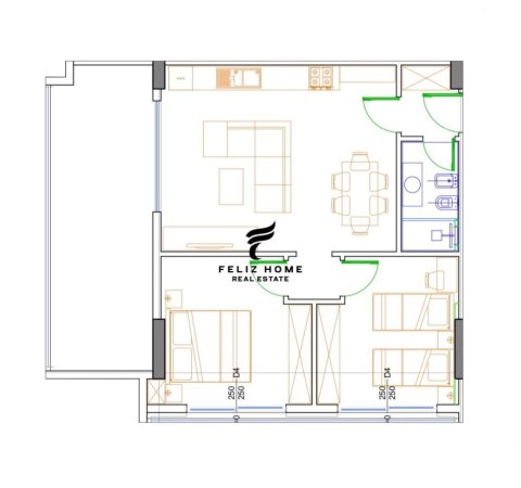 SHITET APARTAMENT,LIBURNA REZIDENCE,GOLEM,133.632 EURO.