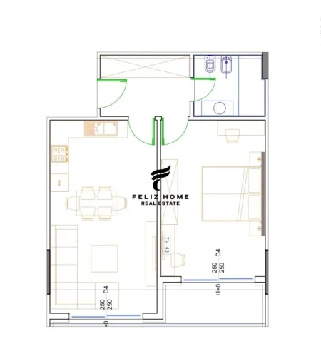SHITET APARTAMENT,LIBURNA REZIDENCA,GOLEM,95.040 EURO.