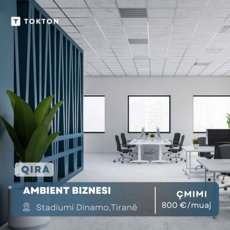 QIRA, AMBIENT BIZNESI, ISH STADIUMI DINAMO, 800 EURO/MUAJ