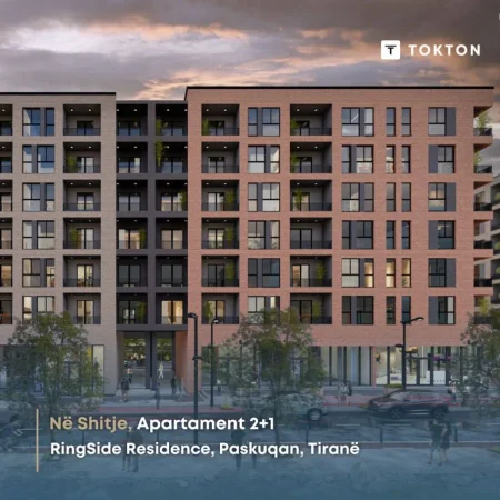 Shitet Apartament 2+1, Paskuqan 93.600 Euro!