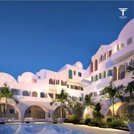 SHITET APARTAMENT 1+1 ,KOMPLEKSI "SANTORINI" DHERMI