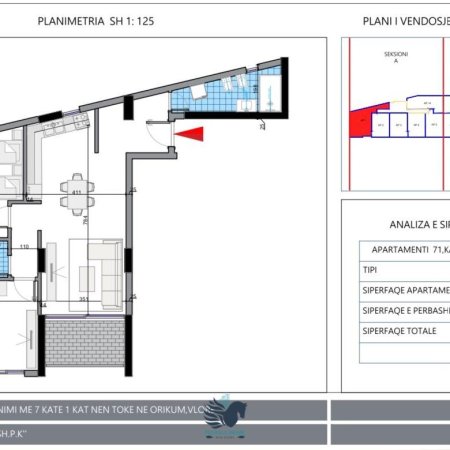 Shiten Apartamente 2+1 Ne Orikum Vlore [ID PR10]