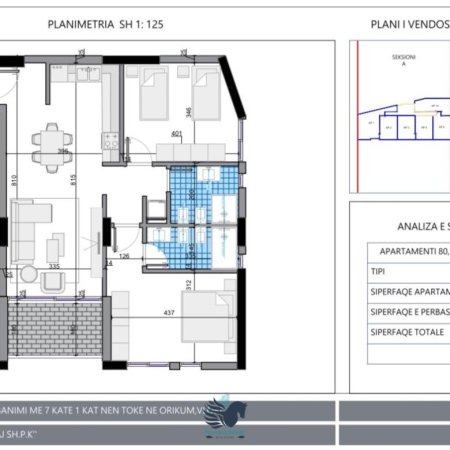 Shiten Apartamente 2+1 Ne Orikum Vlore [ID PR9]