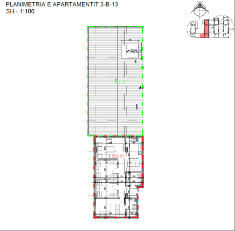 Shitet Apartament 3+1 - Me Verande dhe pamje gjithe Tiranen - Kodra e Diellit 2