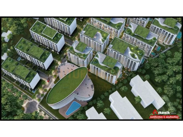 Shitet, Apartamente 1+1/2+1,Liburna Residence, Mali i Robit