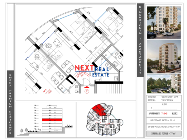 APARTAMENT 1+1 NE REZIDENCEN "EMERA"