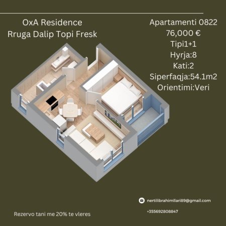 Shes apartament 1+1