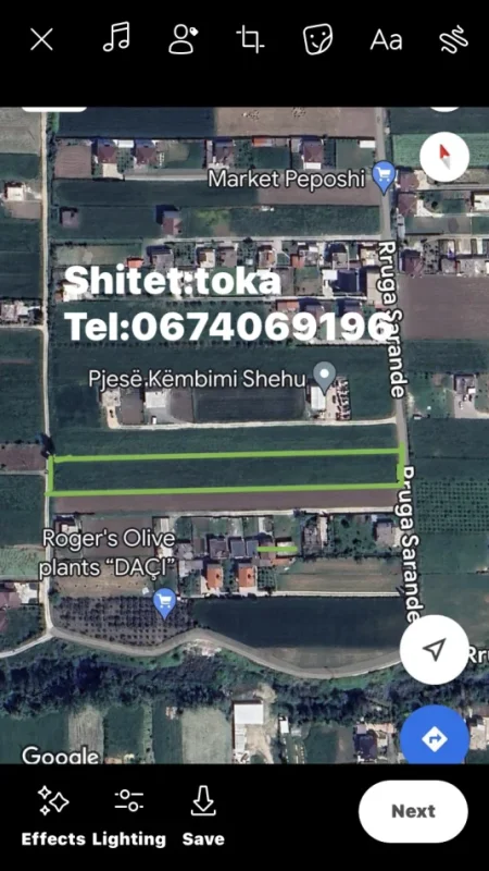Toke ne shitje