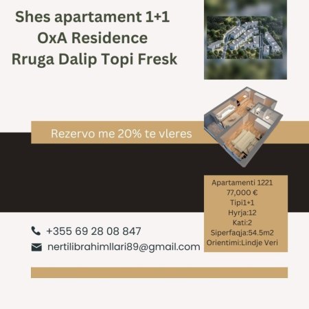 Apartamenti 1221 77,000 € Tipi 1+1 Hyrja 12 Kati 2 Siperfaqja 54.5m2 Orientimi Lindje Veri.jpg
