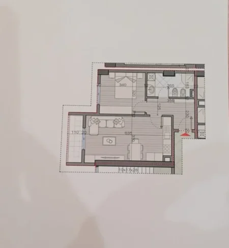 Apartament Ne Shitje 1+1 Ne Astir (ID B110297) Tirane