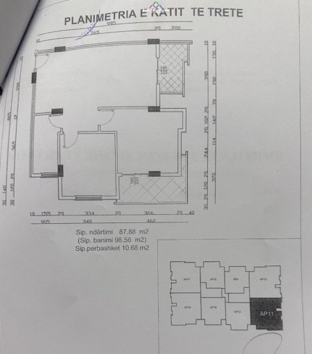 Apartament Per Shitje 2+1 Tek Shkembi I Kavajes (ID BDR9) Durres