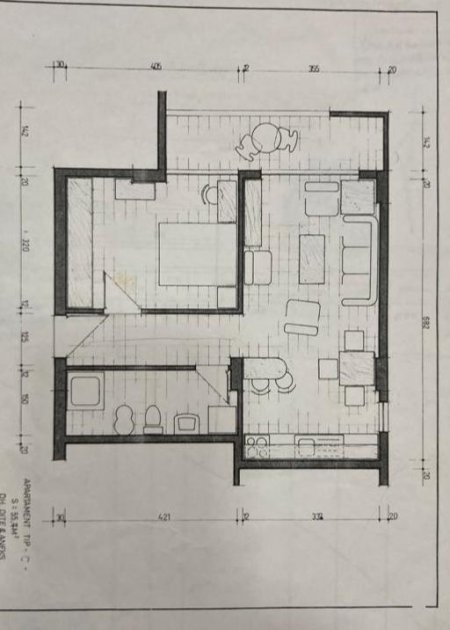 Apartament per shitje 1+1 64m2 ngjitur me Ambasaden  Amerikane