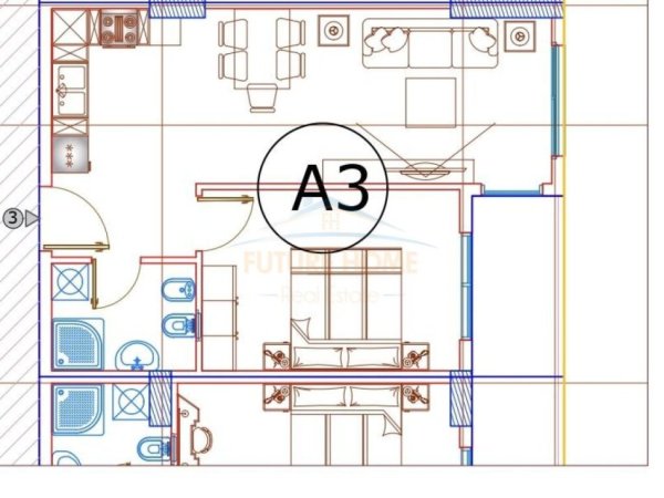 Shitet, Apartament 1+1,Paskuqan