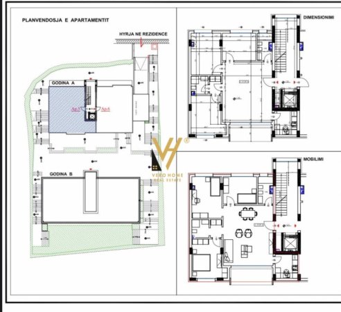 SHITET APARTAMENT 3+1+2+BLK TE KOMPLEKSI ALTEA , SAUKU 403.600 EURO