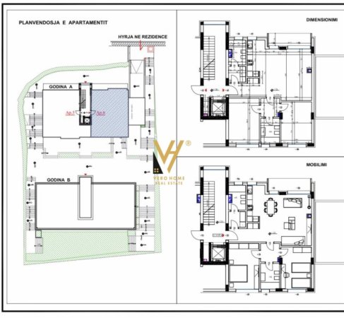 SHITET APARTAMENT 2+1+2+BLK TE KOMPLEKSI ALTEA , SAUKU 366.650 EURO