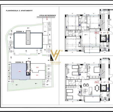 SHITET APARTAMENT 3+1+2+BLK TE KOMPLEKSI ALTEA , SAUKU 452.200 EURO