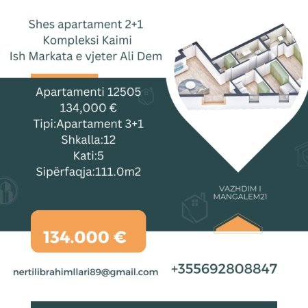 Shes apartament 3+1+2